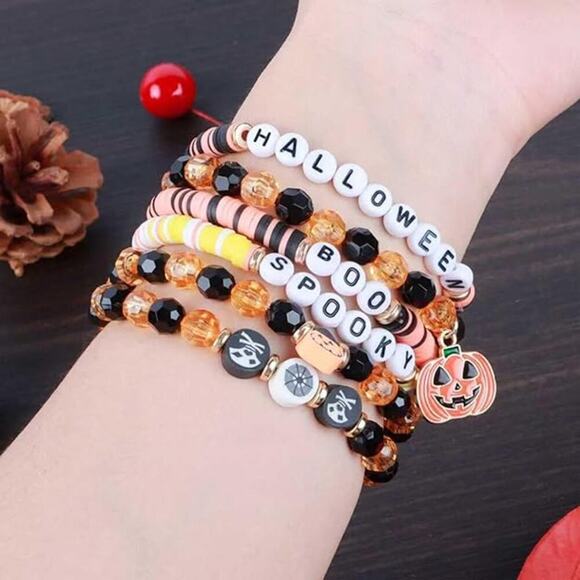 Friendship Bracelets - Beaded Bracelets Set for Teen Women Stretchable Bracelets - Picture 2 of 5